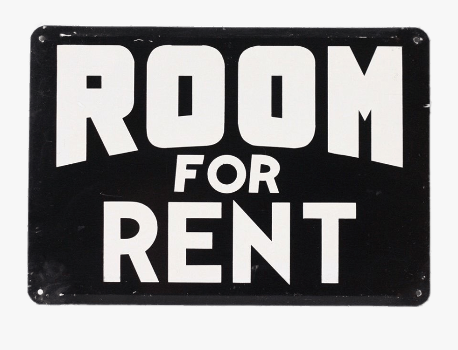 Room For Rent Sign - Room For Rent Background, Transparent Clipart