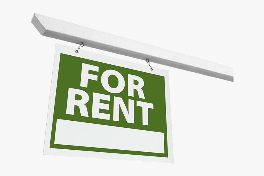 Green For Rent Sign - Rent Sign Transparent, Transparent Clipart