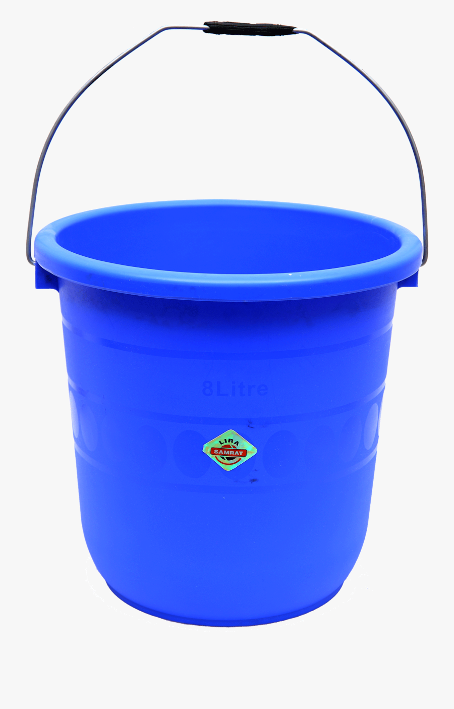Plastic Bucket Png - Blue Bucket Png, Transparent Clipart