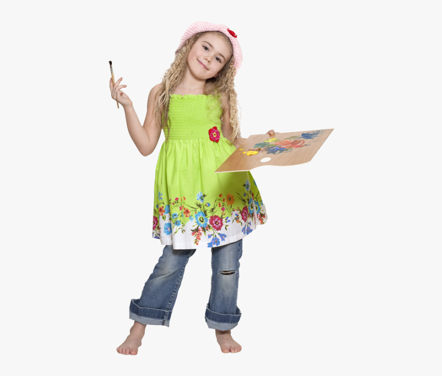 Young Girl High Quality Png - Little Girl Png, Transparent Clipart