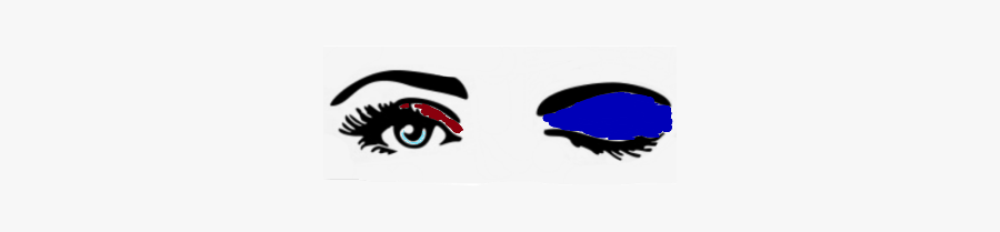 👀 Eyes Of Harley Quinn 
👀 Ojos De Harley Quinn, Transparent Clipart