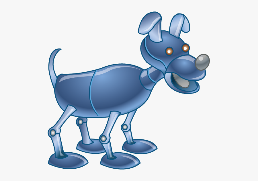 Robot Pets Clipart - Clip Art Robot Dog, Transparent Clipart