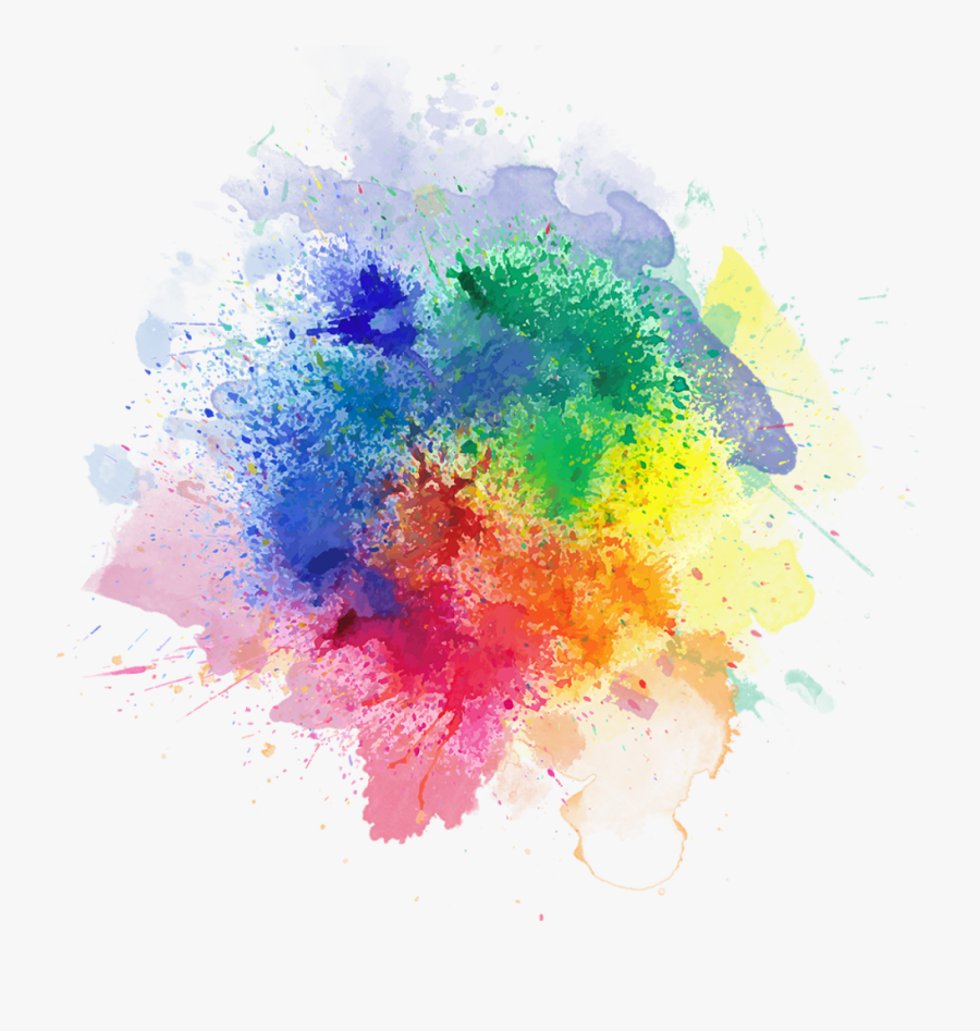 - Watercolor Color Splash Png - Transparent Color Smoke Png, Transparent Clipart