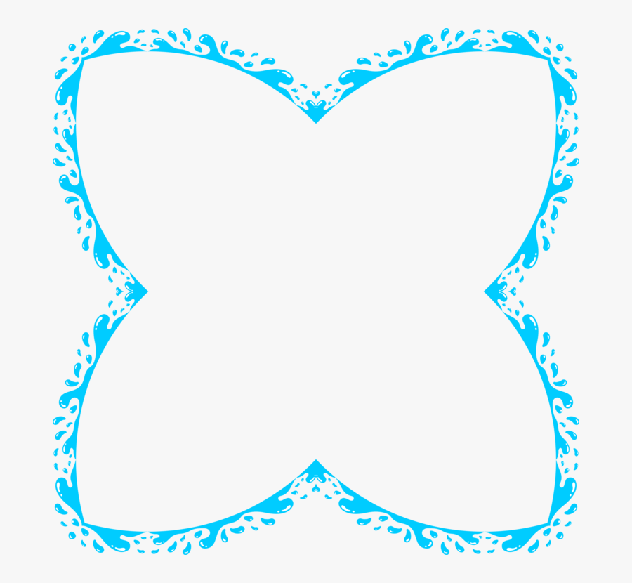 Blue,heart,leaf - Clip Art, Transparent Clipart