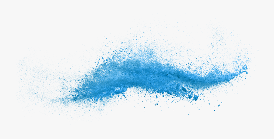 Blue Color Splash Azure Paint Hq Image Free Png Clipart - Color Splash Transparent Background, Transparent Clipart
