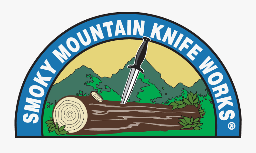 Smoky Mountain Knife Works - Smoky Mountain Knife Works Logo, Transparent Clipart