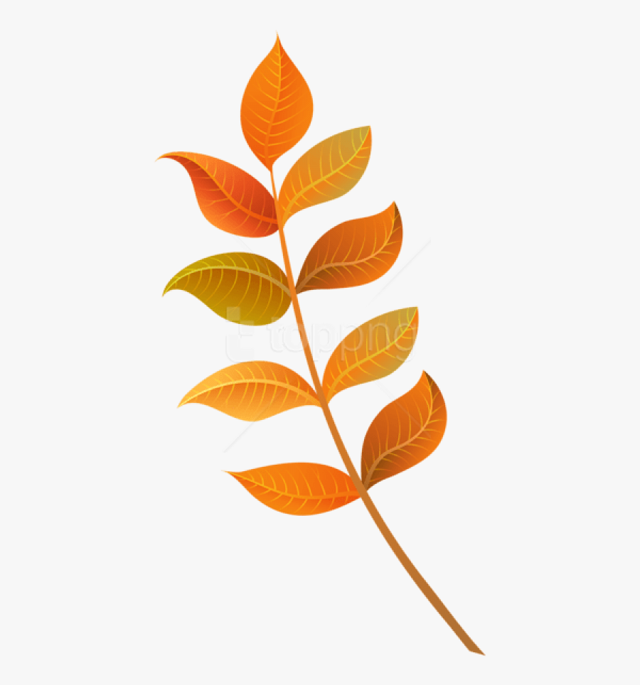 Fall Decorative Leaves Png - Good Morning My Girlfriend, Transparent Clipart