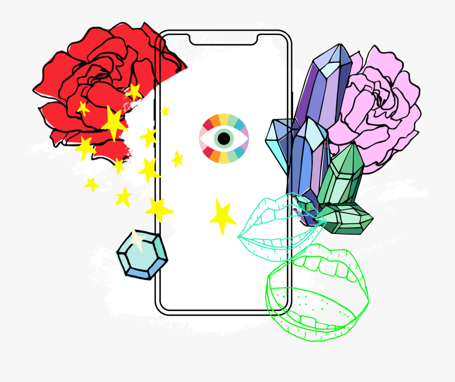 Hybrid Tea Rose, Transparent Clipart