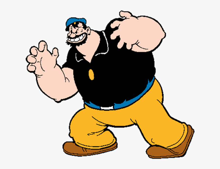 Bluto Popeye Clipart , Png Download - Bluto Popeye, Transparent Clipart