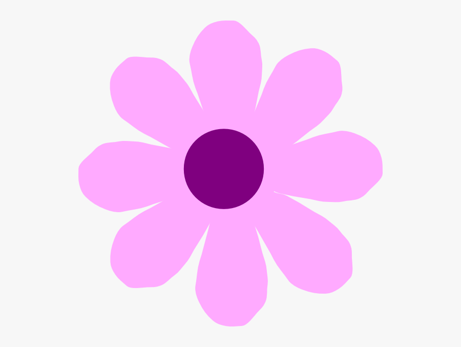 Transparent Pink Flowers Clipart - Orange Daisy Clip Art, Transparent Clipart