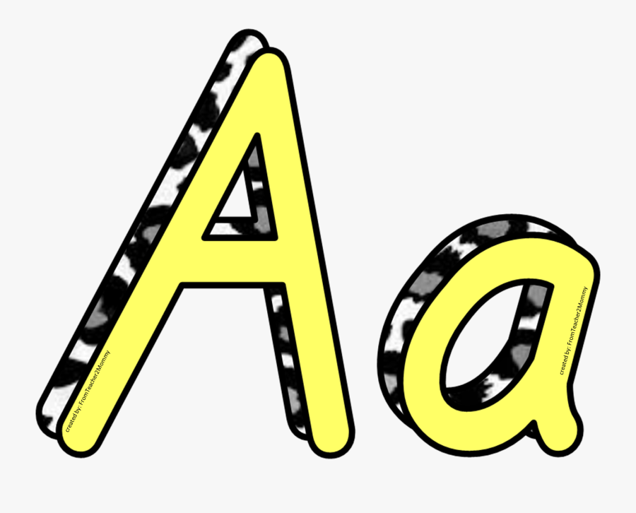 Clip Art Letter Aa, Transparent Clipart