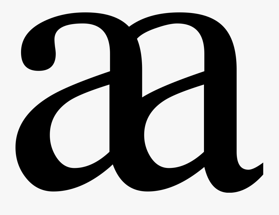 R Clipart Letter Aa - Aa Small Letter, Transparent Clipart