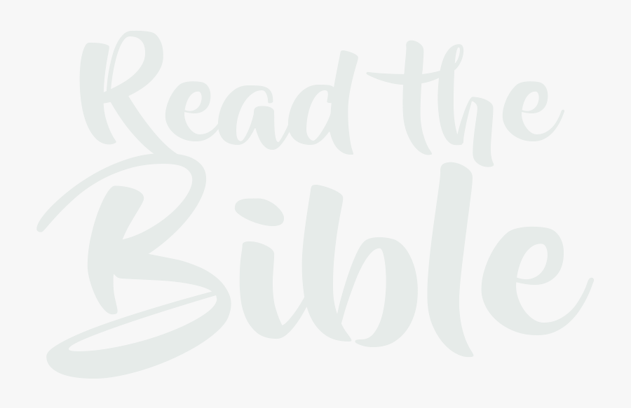 Read The Bible - Read The Bible Logo, Transparent Clipart