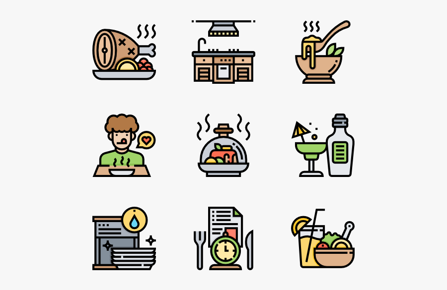 Restaurant - Icon, Transparent Clipart
