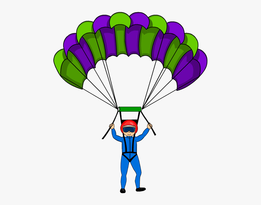 #parachute - Air Transportation Clip Art Parachute, Transparent Clipart