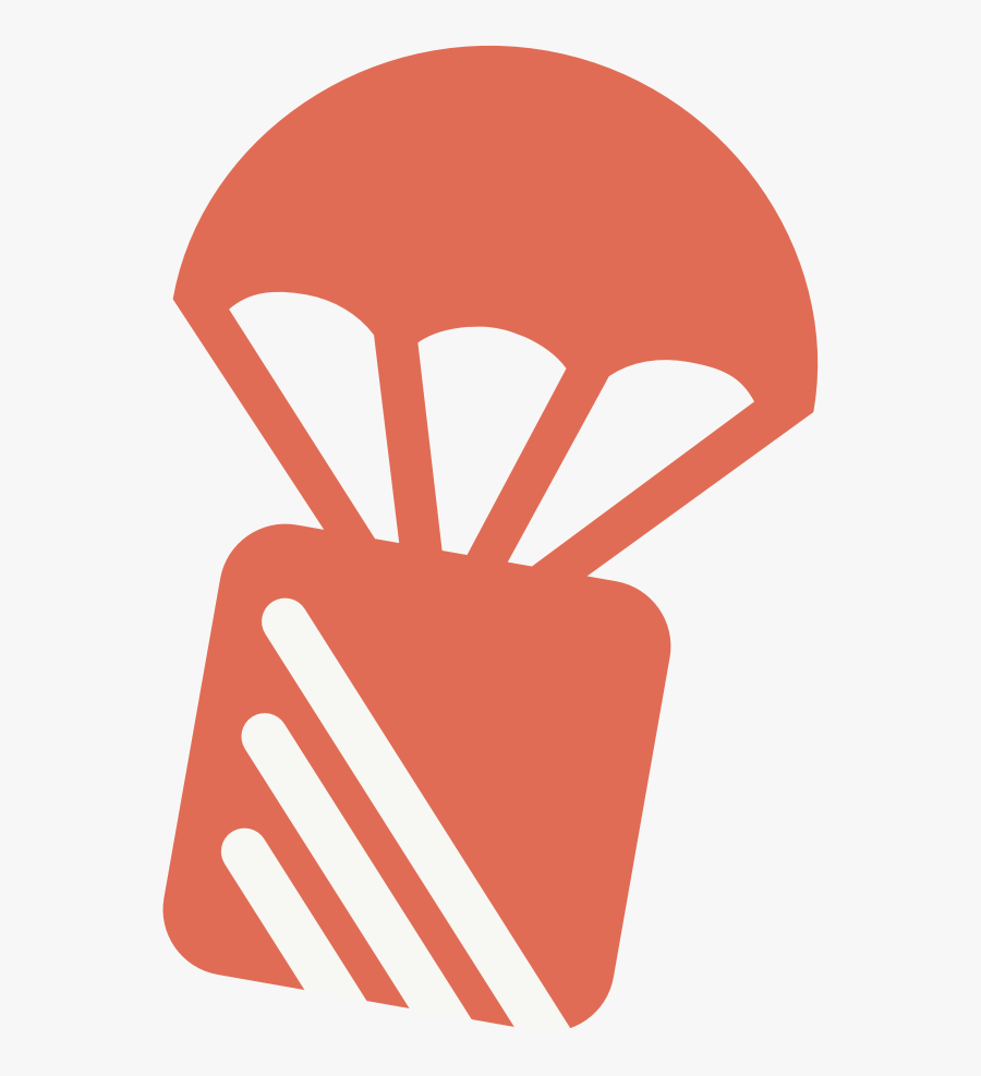 Parachute By Cleverific, Transparent Clipart