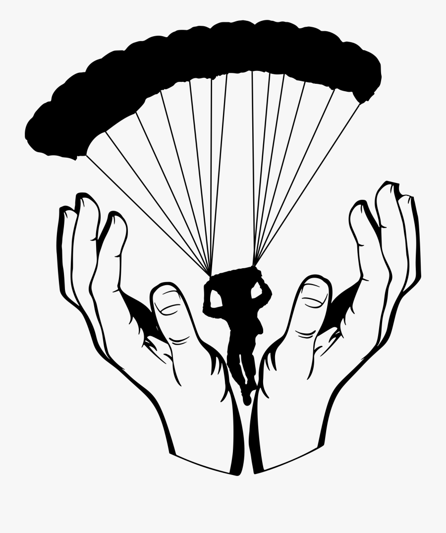 Soft Landing Clip Arts - Hand Clipart, Transparent Clipart