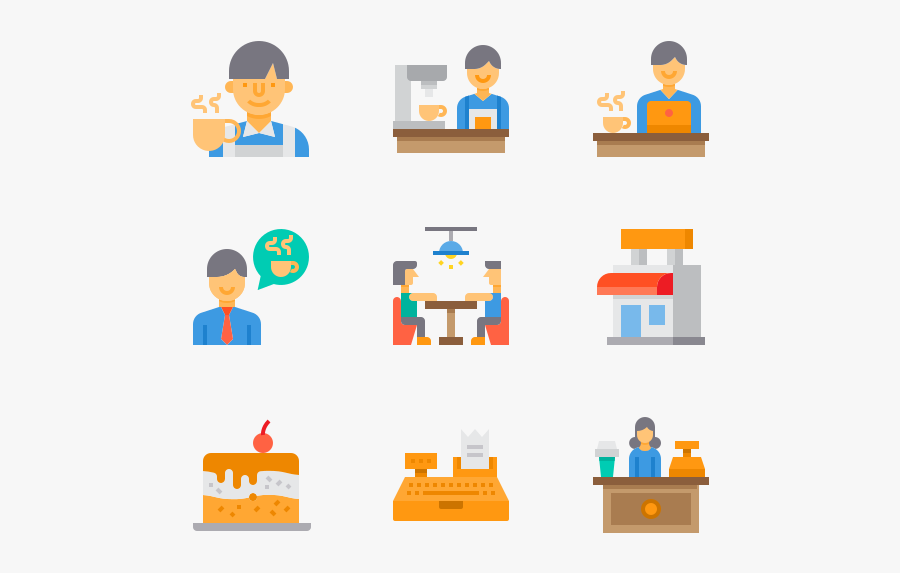 Cafe, Transparent Clipart