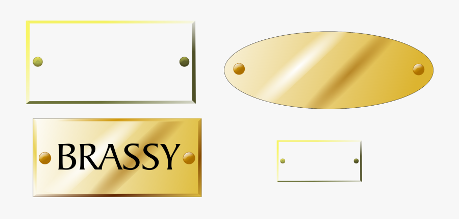Clipart Brass Plaques Tags Big Image Png - Casino Royale, Transparent Clipart