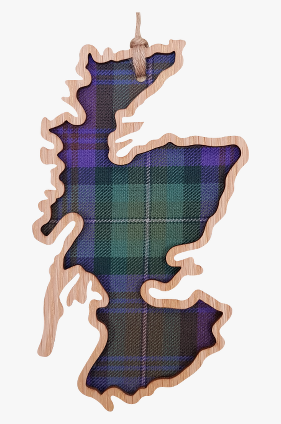 Scotland Map Hanging Plaque - Illustration, Transparent Clipart