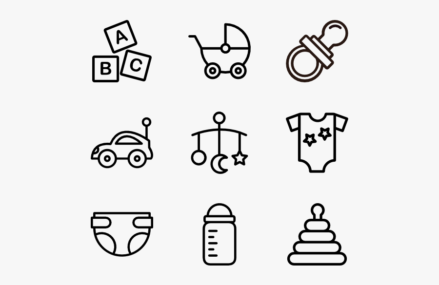 Baby - Ring Icon Transparent Background, Transparent Clipart