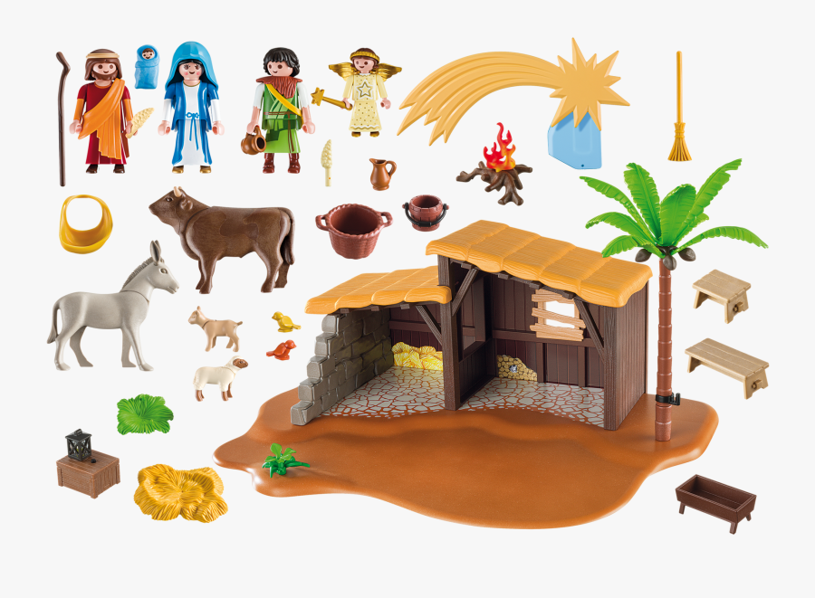 playmobil creche noel