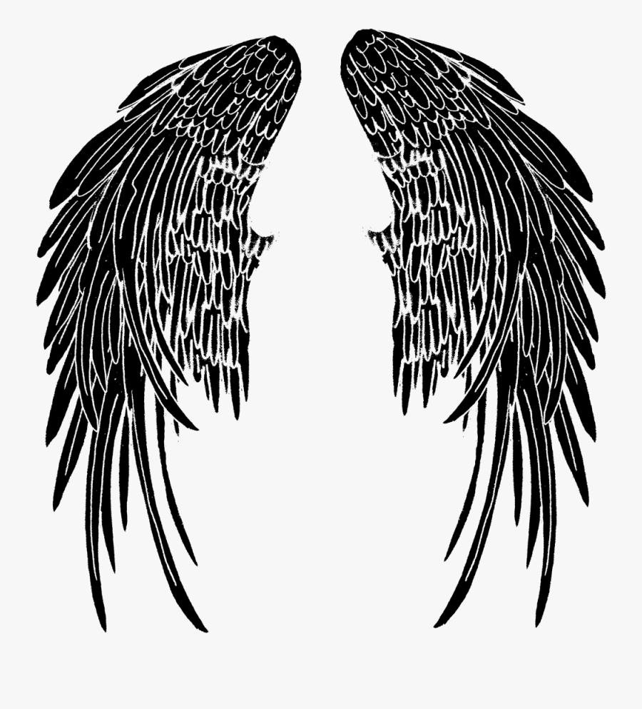 Tattoo Fallen Angel Clip Art Cover-up - Angel Wings Tattoo Png, Transparent Clipart