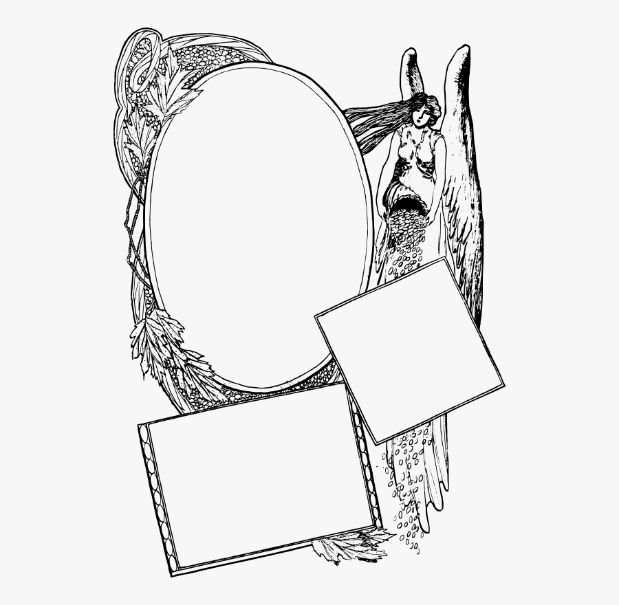 Picture Frame,art,monochrome Photography - Painting, Transparent Clipart