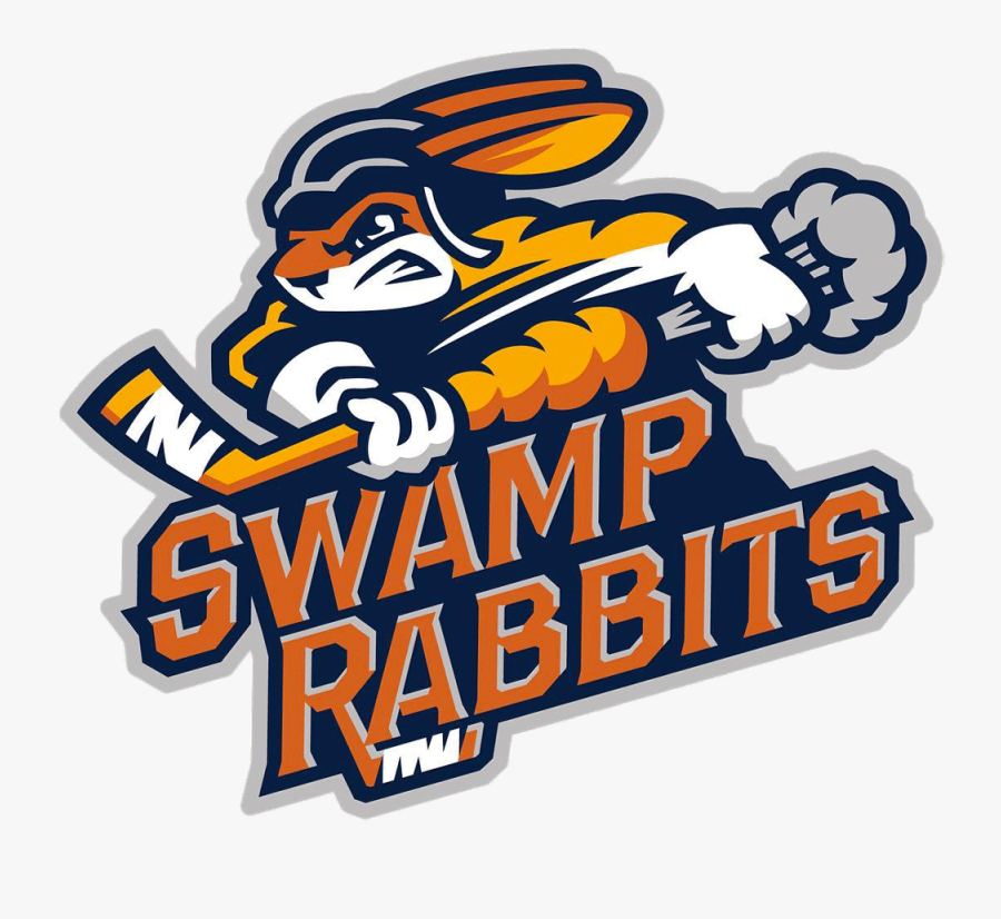 Greenville Swamp Rabbits Logo Clip Arts - Greenville Swamp Rabbits, Transparent Clipart