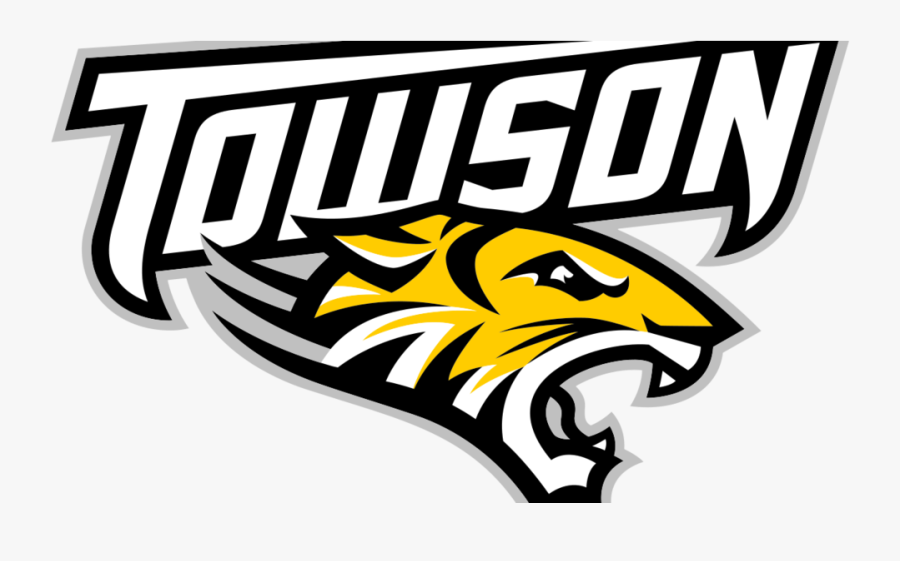 Towson University Athletics Logo, Transparent Clipart