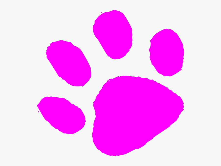 Pink Panther Paw Png, Transparent Clipart