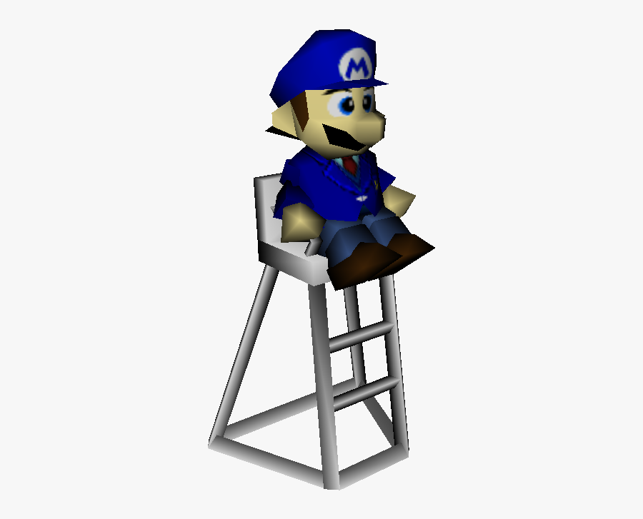 Download Zip Archive - Mario Tennis 64 Mario Referee, Transparent Clipart