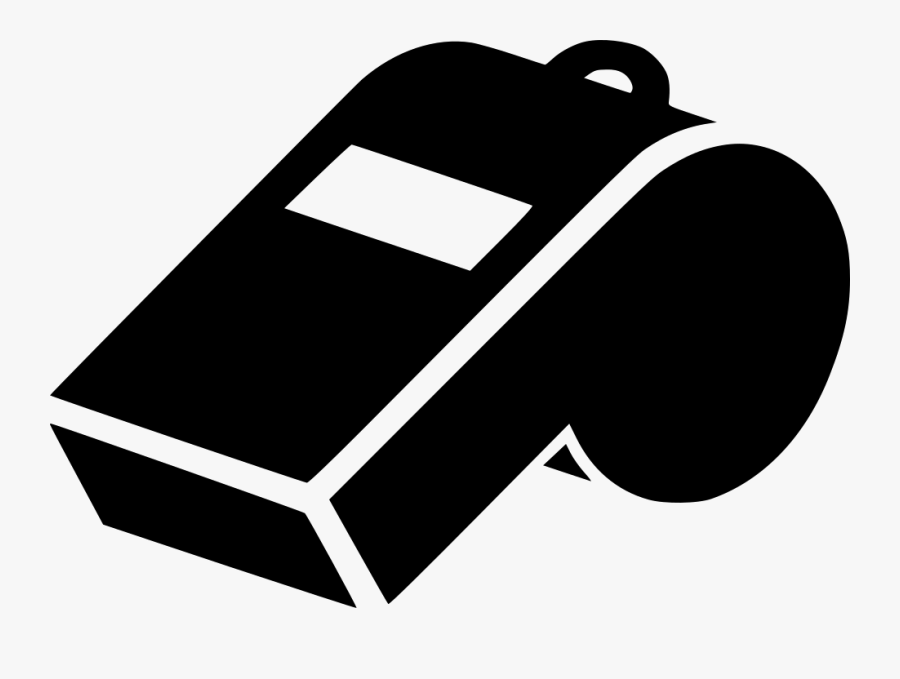 Referee Whistle - Referee Whistle Icon, Transparent Clipart