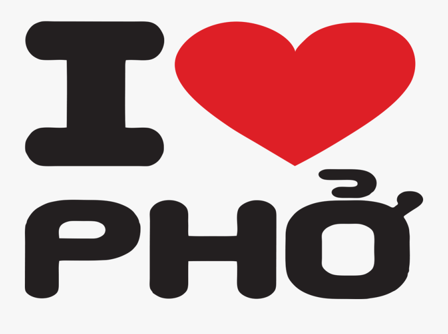 We Love Pho, Transparent Clipart