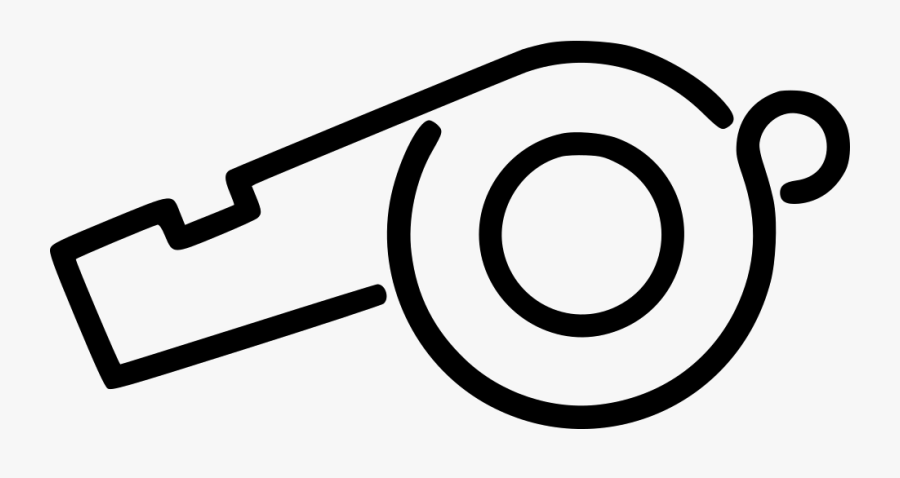Whistle Referee - Circle, Transparent Clipart