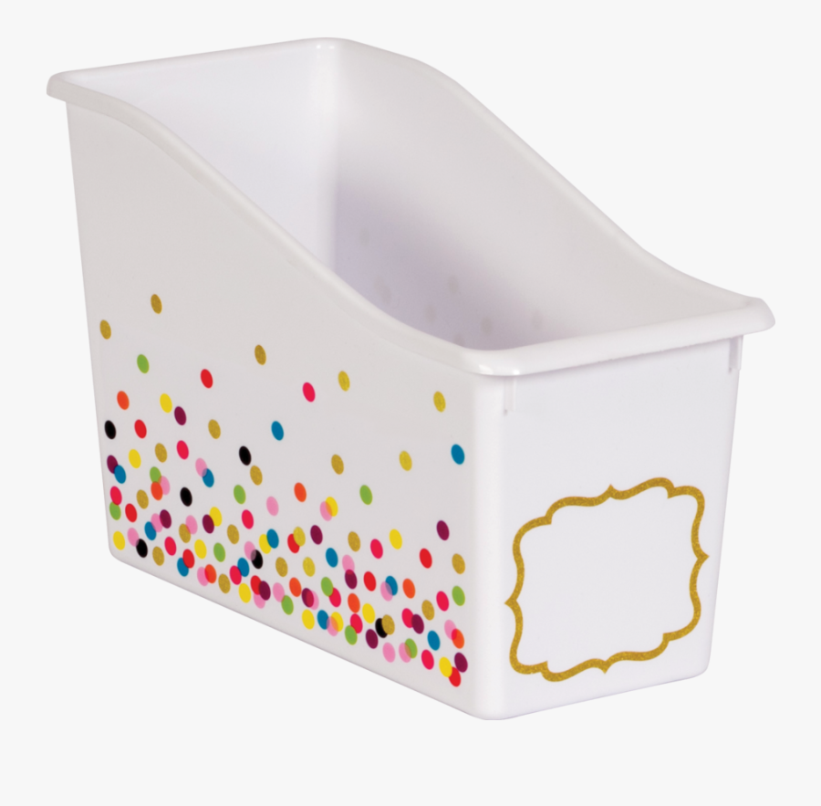 Confetti Bin, Transparent Clipart