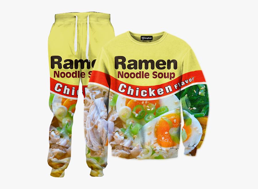 Clip Art Ramen Noodles Png - Ramen Noodle Hoodie And Sweatpants, Transparent Clipart