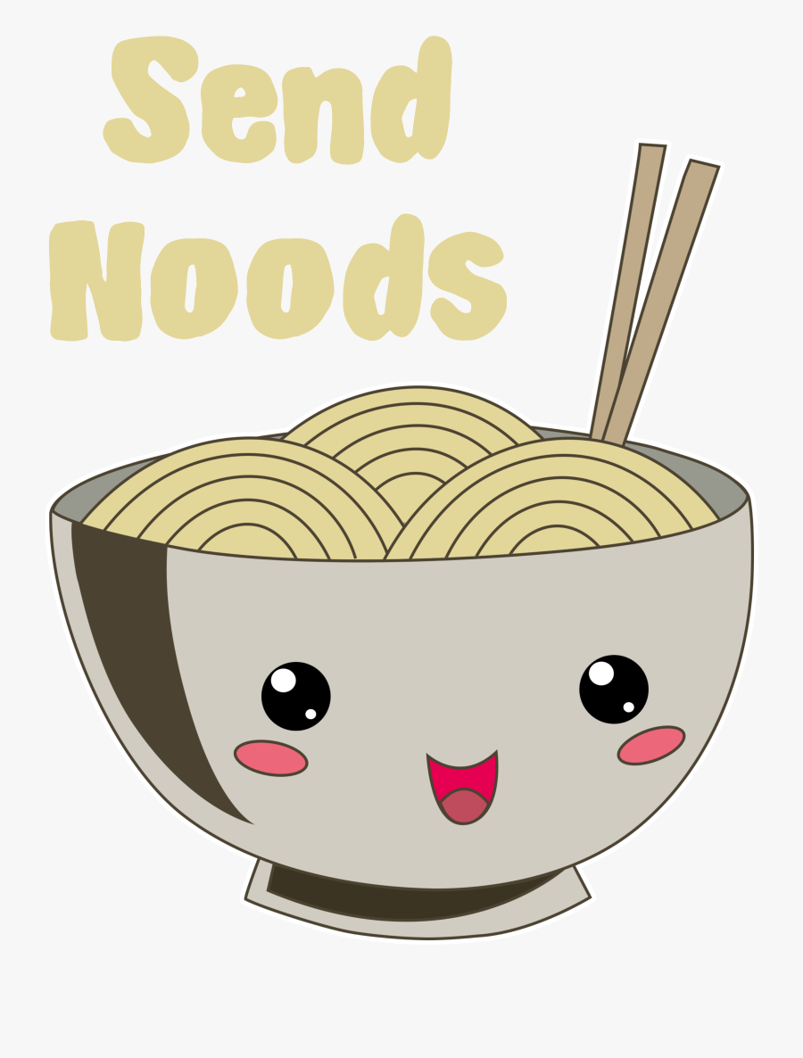 Kawaii Ramen, Transparent Clipart