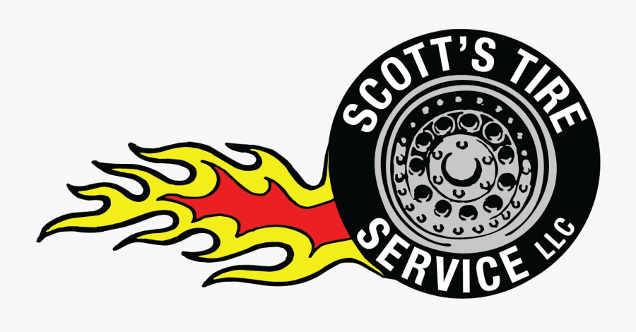 Scott"s Tire Service Llc Logo - Circle, Transparent Clipart