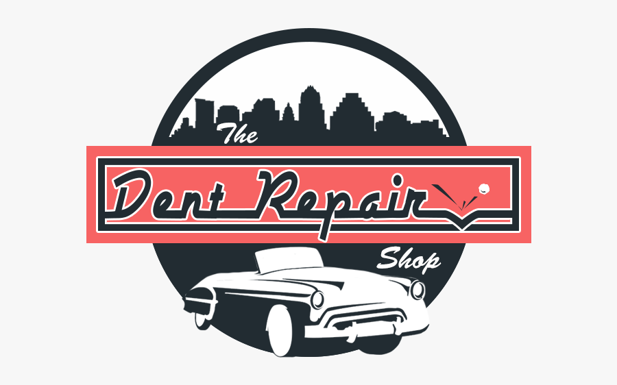 The Dent Repair Shop - Car Denting Visiting Card, Transparent Clipart