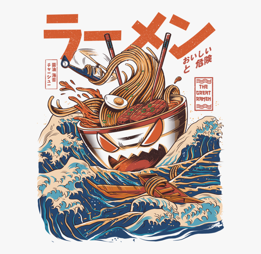 Great Ramen Off Kanagawa, Transparent Clipart
