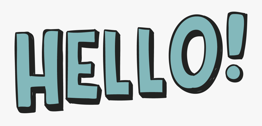 Hello - Tulisan Hello Png, Transparent Clipart