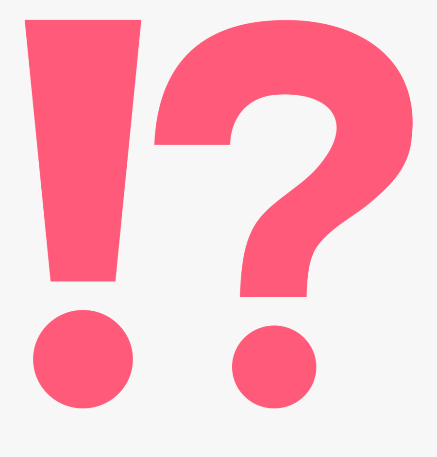 Transparent Exclamation Point Icon Png - Exclamation Mark And Question Mark Png, Transparent Clipart