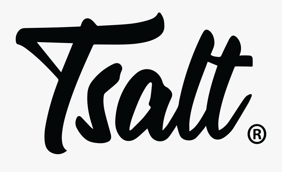 Tsalt Seasonings Registered Trademark - Calligraphy, Transparent Clipart