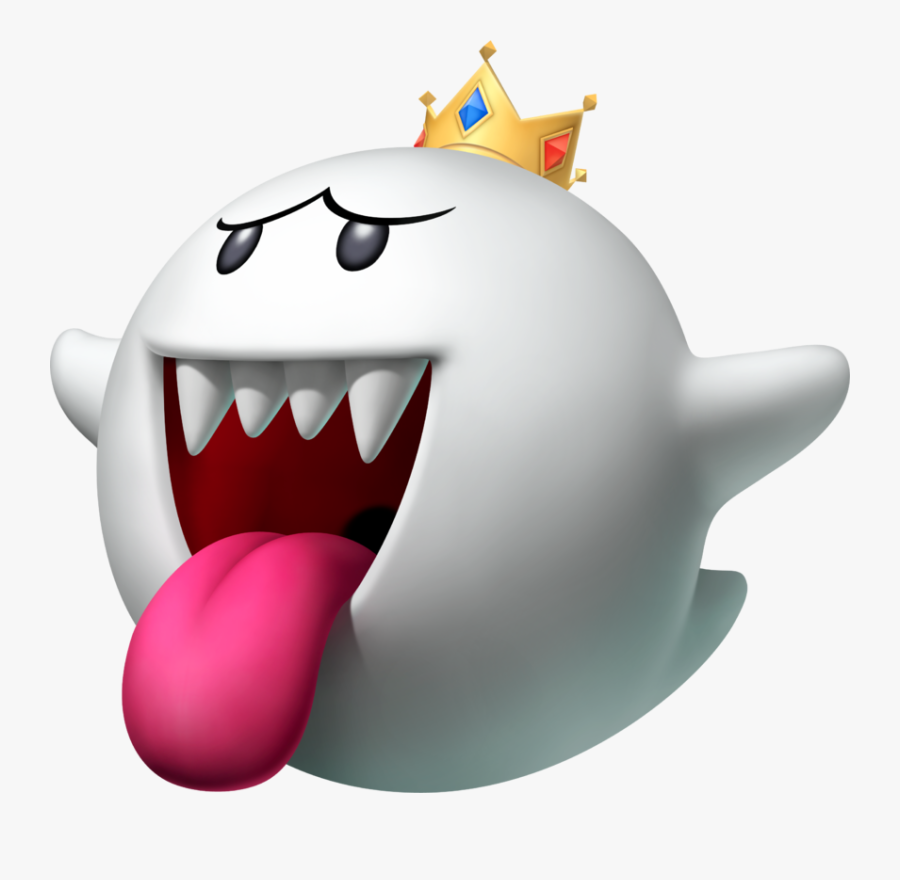 Clipart Ghost Ghost Boo - Super Mario King Boo, Transparent Clipart