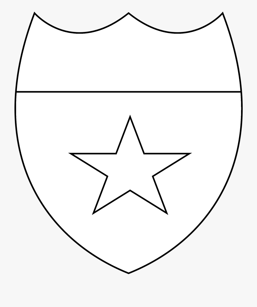 White Star Adinkerke Logo Black And White - Circle, Transparent Clipart