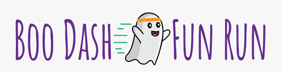 Boo Dash Fun Run, Transparent Clipart