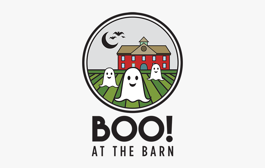 Boo At The Barn - Cartoon, Transparent Clipart
