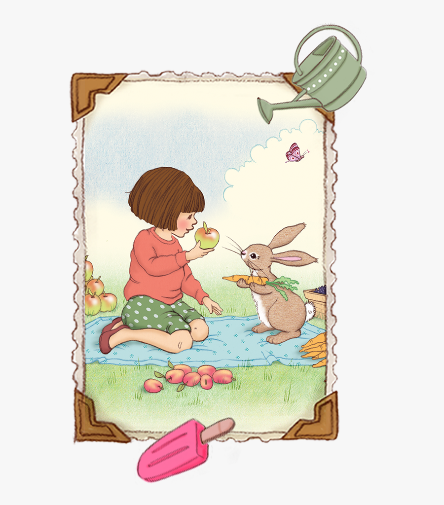Rabbit 1 - Belle And Boo Picnic, Transparent Clipart