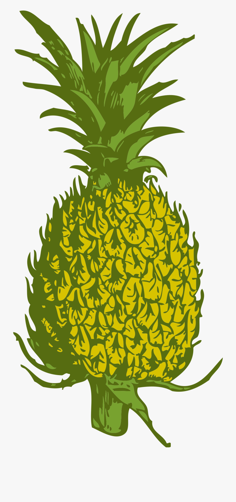 Pineapple Black And White Free Content Clip Art - Pine Apples Clip Art, Transparent Clipart